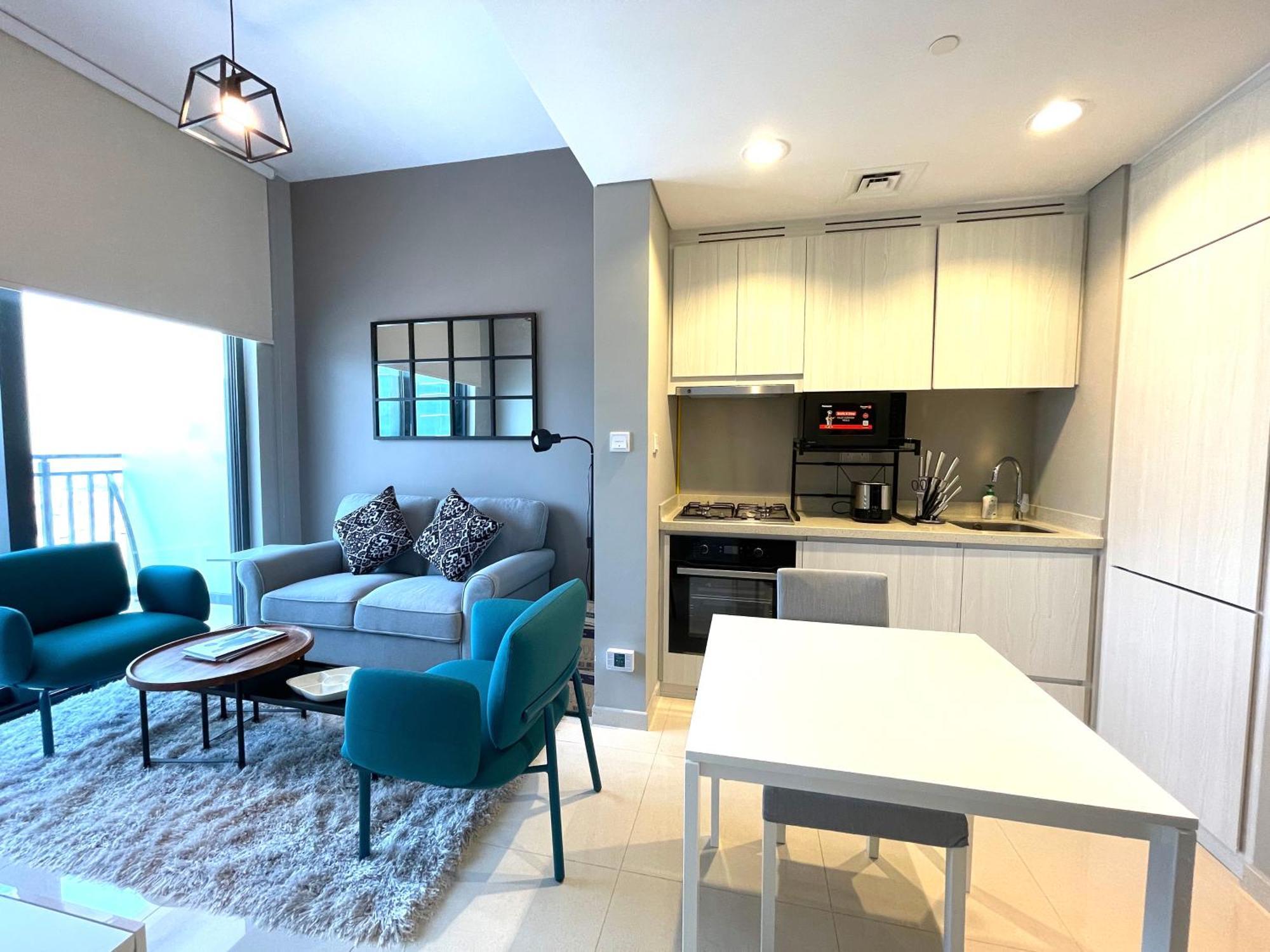 Appartement Citihome -1br In Business Bay Close To Shopping Mall